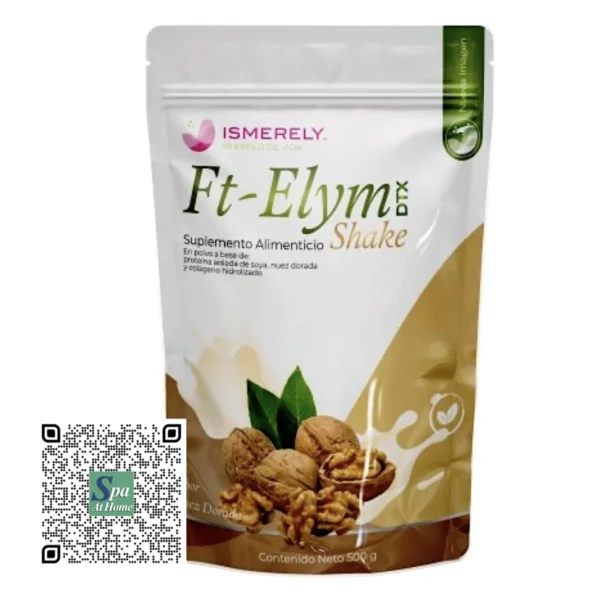 FT-ELYM DTX SHAKE 500 g SABOR NUEZ DORADA